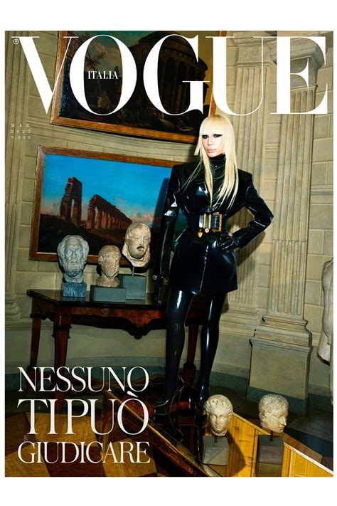 la repubblica intervista donatella versace|Donatella Versace: the cover and Vogue's full .